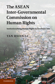 Book cover The ASEAN Intergovernmental Commission on Human Rights